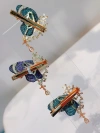 Crystal embroidery brooches, lapels, butterfly embroidery jewelry, and jewelry mysticism Specification image